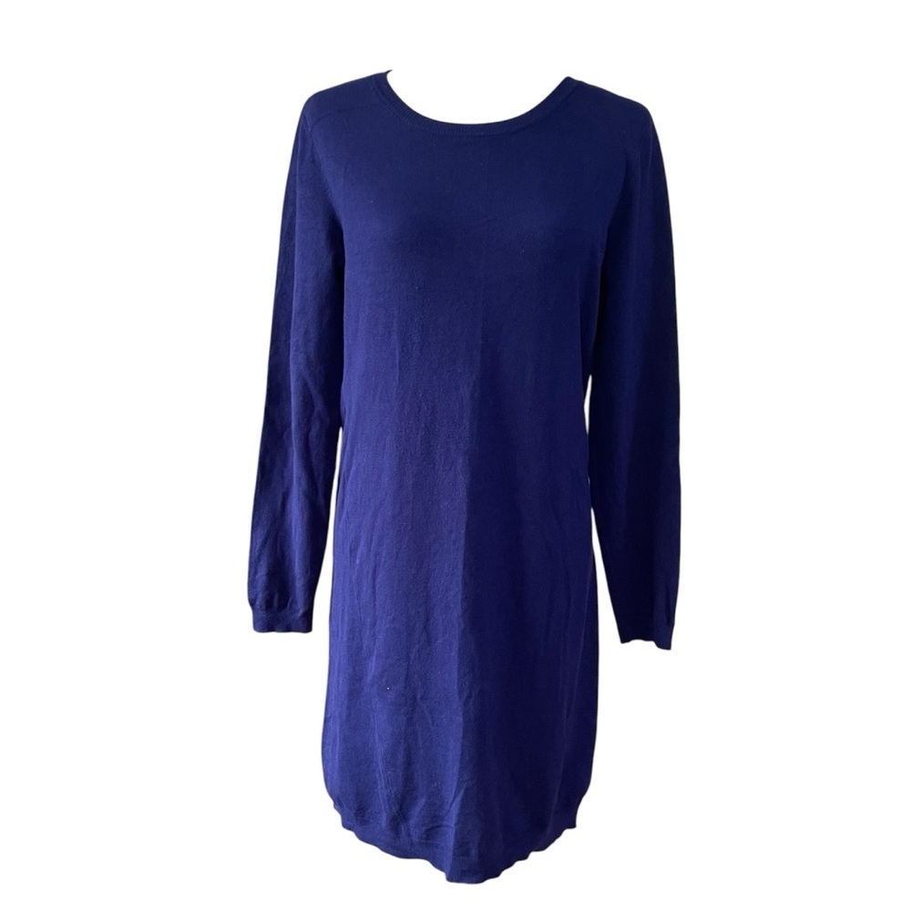 In Wear Navy Blue Knit Dress US L